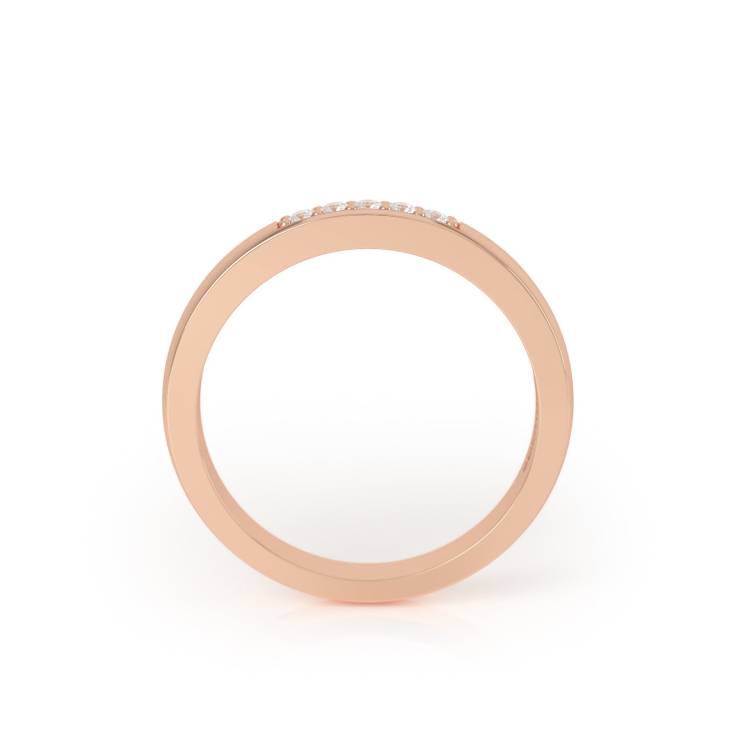 Avila Vara Synergi Diamond Accent Ring in Rose gold