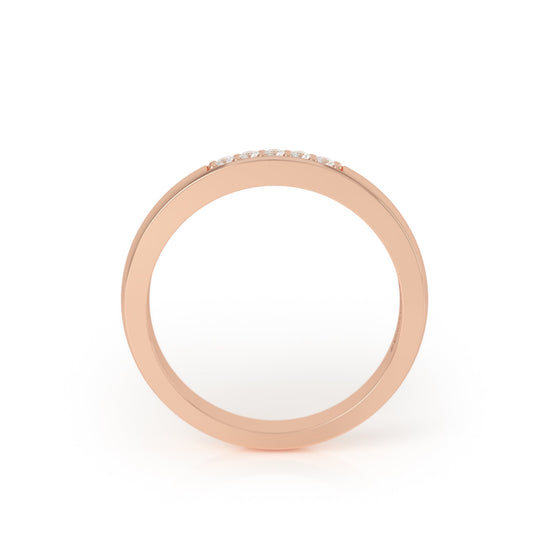 Avila Vara Synergi Diamond Accent Ring in Rose gold