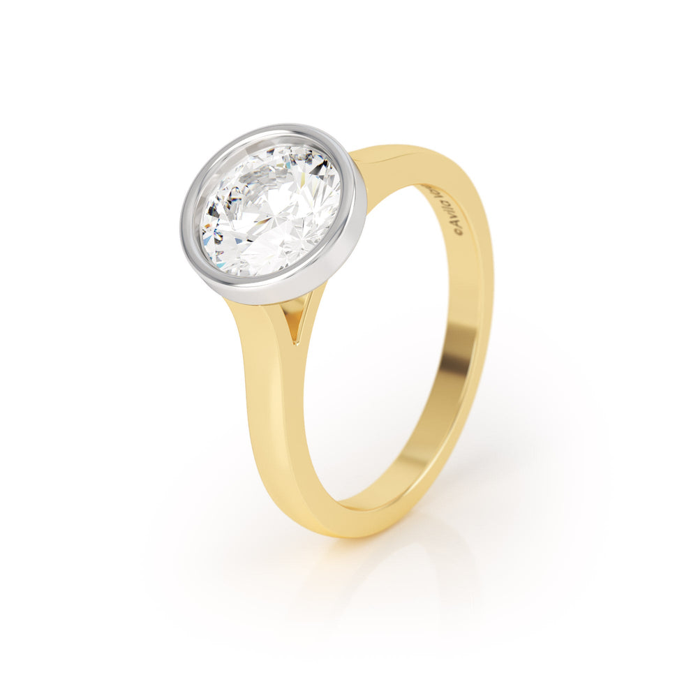 
                  
                    Avila Vara Synergi Diamond Ring in Yellow Gold
                  
                