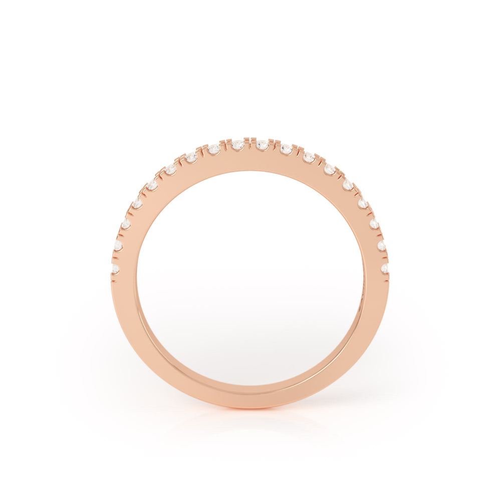 
                  
                    Avila Vara Synergi Half Eternity Ring in Rose gold
                  
                