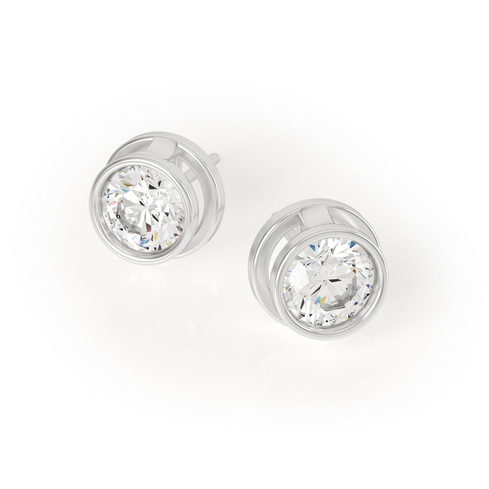 
                  
                    Avila Vara Synergi Diamond Studs in White Gold
                  
                