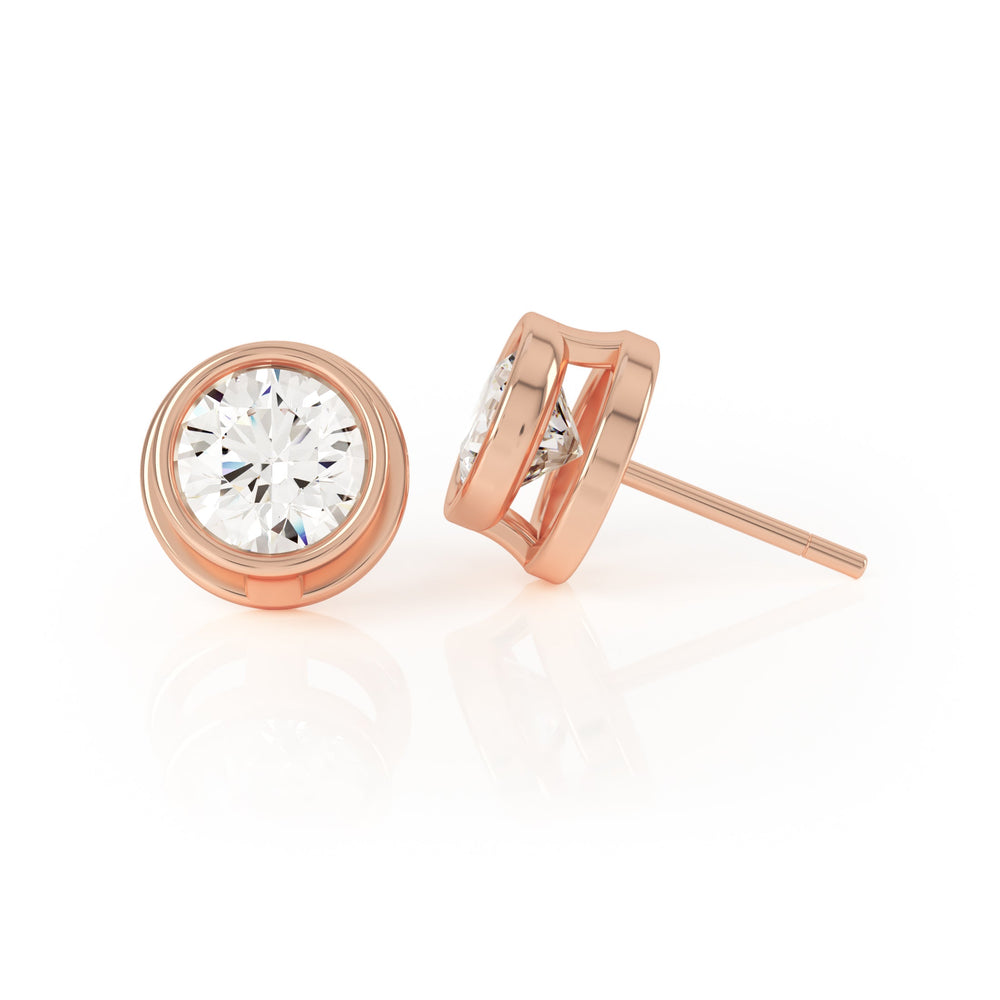 
                  
                    Avila Vara Synergi Diamond Studs in Rose gold
                  
                