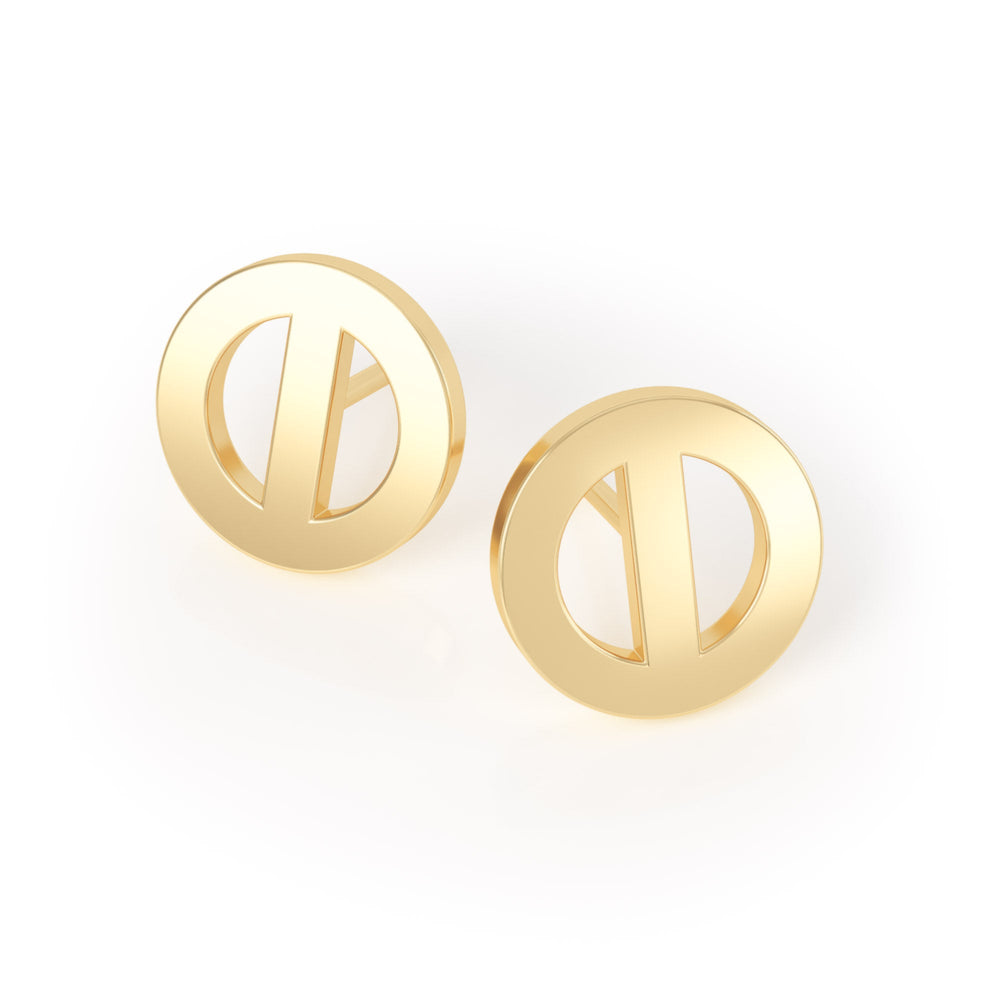 
                  
                    Avila Vara Synergi Circle Earrings in Yellow Gold
                  
                