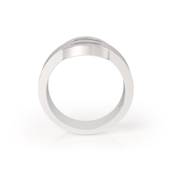 Avila Vara Synergi Triple - Band Ring in White Gold