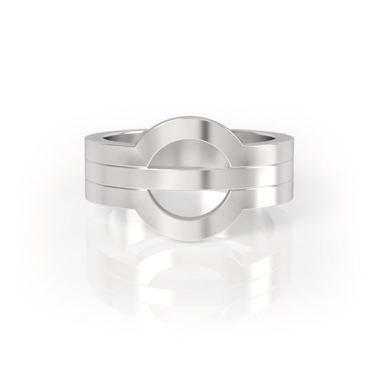 Avila Vara Synergi Triple - Band Ring in White Gold