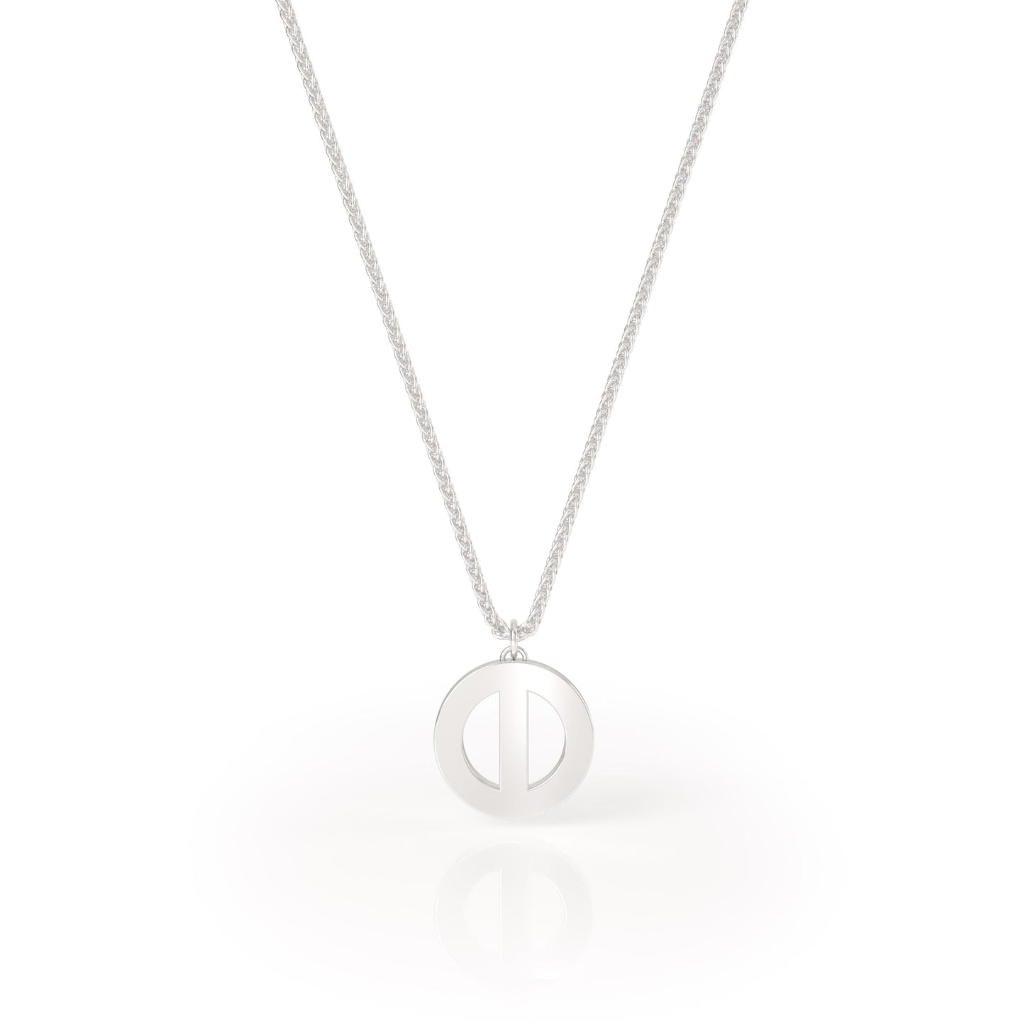 Avila Vara Synergi Circle Pendant in White Gold