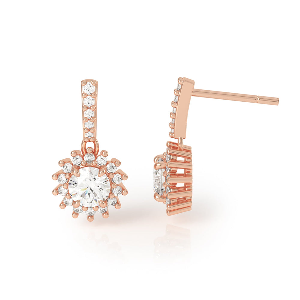 
                  
                    Avila Vara Asteri Earrings in Rose gold
                  
                