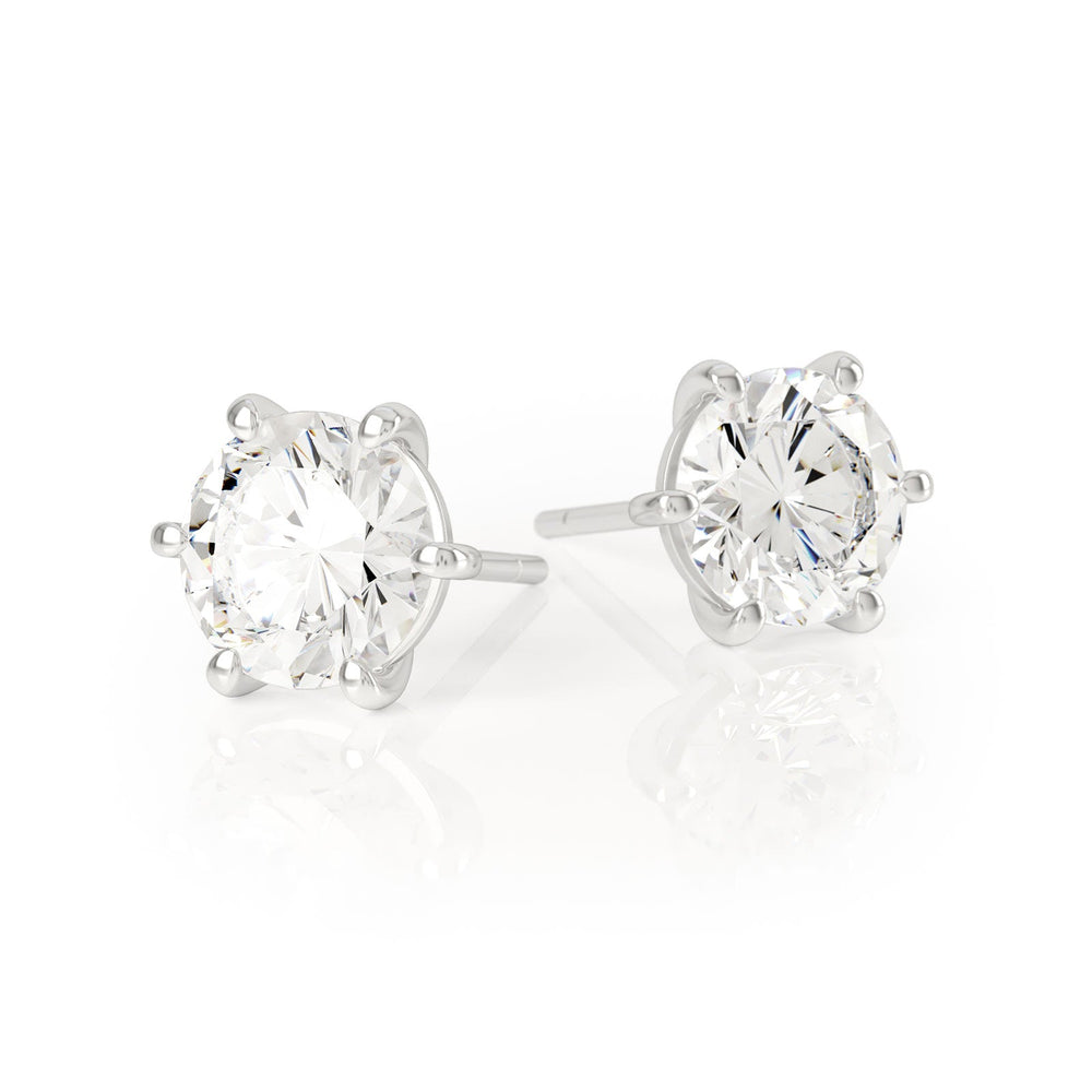 
                  
                    IO 2ct Diamond Stud Earrings in Platinum - Avila Vara
                  
                