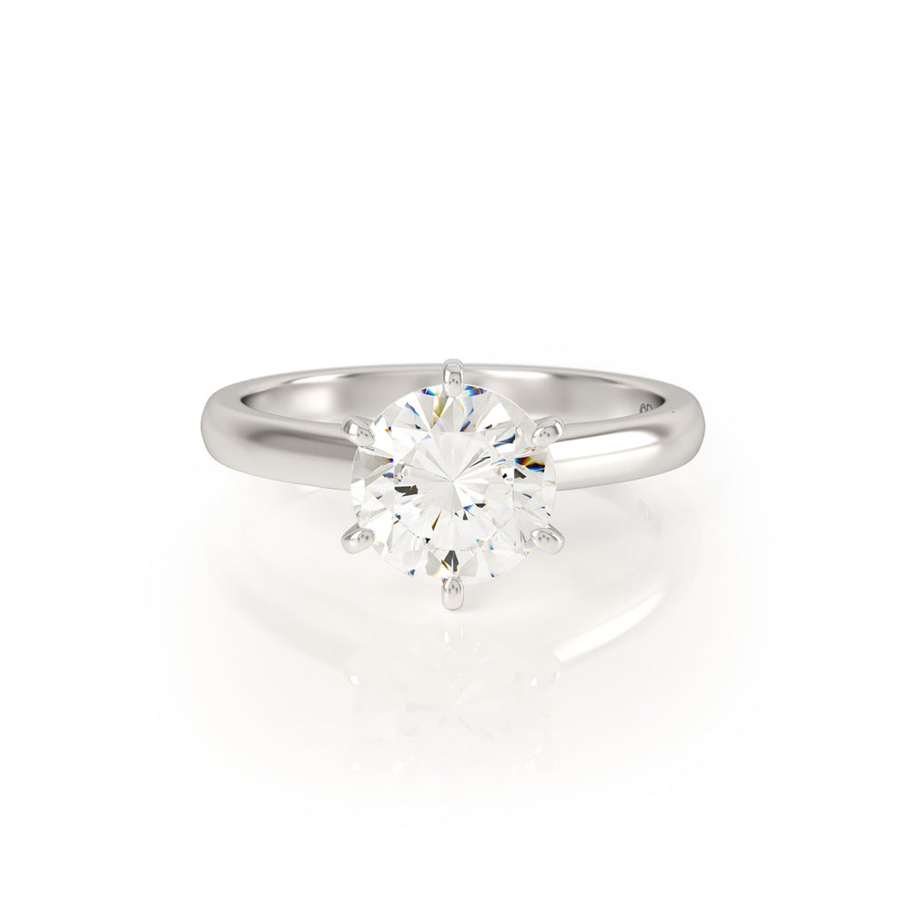 
                  
                    IO 2ct classic diamond Solitaire Engagement Ring - Avila Vara
                  
                