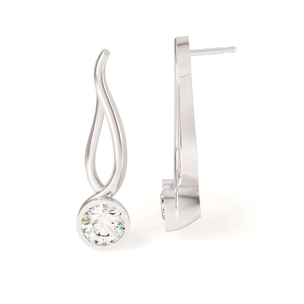 
                  
                    Avila Vara Twyn Earrings in White Gold
                  
                