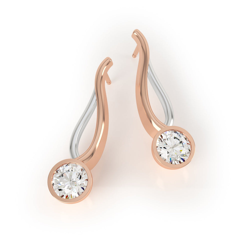 
                  
                    Avila Vara Twyn Earrings in Rose gold
                  
                