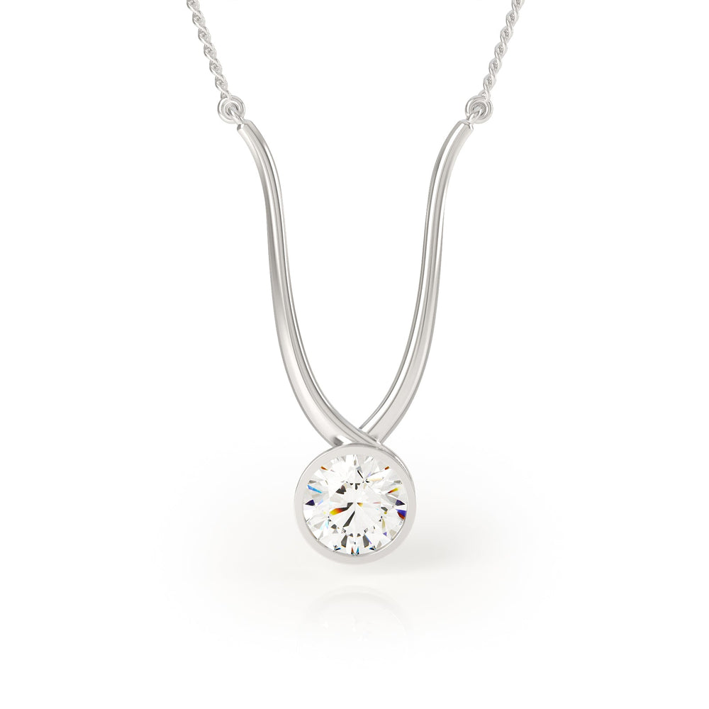 
                  
                    TWYN Avant Garde 2ct Diamond Necklace in platinum - Avila Vara
                  
                